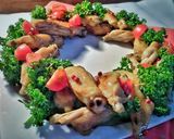すし酢とレモンで簡単！クリスマスチキン作り方4写真
