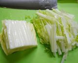 簡単！白菜のからし明太子サラダ作り方1写真