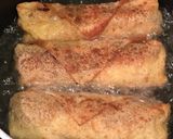 鳥ささみと味噌ダレの春巻き作り方6写真
