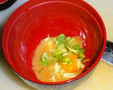 情熱うずら玉子味噌汁作り方1写真