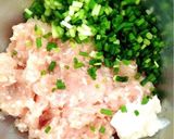 葱と豆乳ヨーグルトのふんわり鶏つくね作り方1写真
