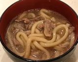 残った具沢山サイコロ豚汁で、豚汁うどん！作り方6写真