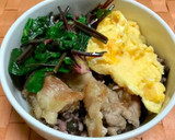 あなたはどの味？簡単♪豚とほうれん草の丼作り方16写真