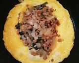 冷凍野菜で時短!ほうれん草チーズオムレツ作り方9写真