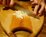 「枝豆のにんにくバター風味」作り方1写真