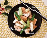 鶏胸肉＆ネギ☆甘辛照り焼き作り方5写真