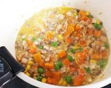 トマトピューレを使ったツナと野菜の離乳食作り方3写真