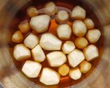 里芋の煮っころがし作り方2写真