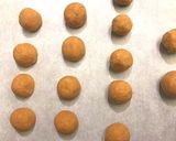 米粉ときな粉の和風スノーボールクッキー作り方5写真