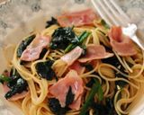 ☆ほうれん草とベーコンの和風パスタ☆作り方6写真