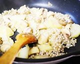 蕎麦の実と茸のポテトソテーサラダ作り方8写真
