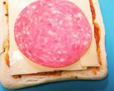 ふんわり食パンでブリトー　ﾐｰﾄｿｰｽ編作り方4写真
