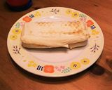 ふんわり食パンでブリトー　ﾐｰﾄｿｰｽ編作り方6写真