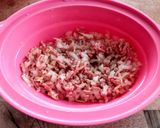 レンジでお手軽！もちもちミートパスタ！作り方3写真