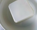 5分。ダイエット豆乳豆腐茶漬け作り方1写真