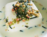 5分。ダイエット豆乳豆腐茶漬け作り方2写真