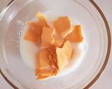 クリチ無しチェダーでスフレチーズケーキ作り方2写真