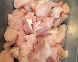 鶏胸肉と野菜のゆずポン酢炒め作り方1写真