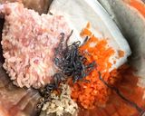 【肉詰め巾着のふんわり炊き】作り方2写真