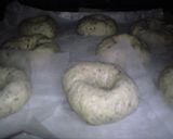 ＨＢで　よもぎと甘納豆のベーグルパン作り方6写真