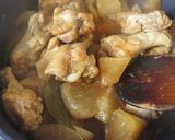 手羽元と大根煮こみローリエ風味作り方4写真