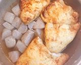 【肉詰め巾着のふんわり炊き】作り方6写真