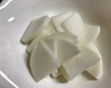 バター醤油の豚バラ大根作り方2写真