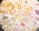 野菜たっぷりミルクスープ作り方4写真