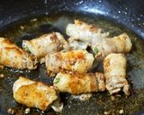巻いて焼くだけ！安価で満足する豚バラ巻き作り方4写真