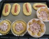 カレー味☆ツナマヨとウインナーパン作り方7写真