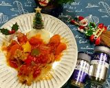 手羽元のトマト煮込み♡マッシュポテト添え作り方5写真