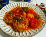 手羽元のトマト煮込み♡マッシュポテト添え作り方6写真