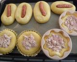 カレー味☆ツナマヨとウインナーパン作り方8写真