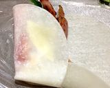 簡単！クリスマス☆餃子の皮でピザクレープ作り方3写真