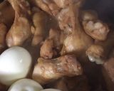 お酢なしで！こってり♡やわらか〜手羽元煮作り方3写真