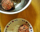 ひじき入り和風スコッチエッグ作り方7写真