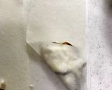 あっさり味☆はんぺんと塩昆布の三角春巻き作り方5写真