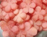 ケーキデコ りんごでお花作り方3写真
