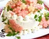ケーキデコ りんごでお花作り方4写真