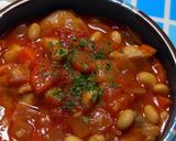 トマト缶で煮ました☆チキン＆大豆作り方6写真