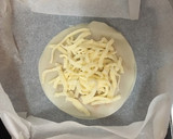 餃子の皮で林檎とチーズの焼きミルフィーユ作り方3写真