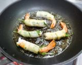おせち⏹️えびと大葉のスティック春巻き作り方7写真