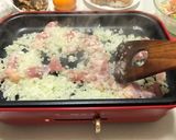 簡単！楽しい！ホットプレートオムライス作り方5写真