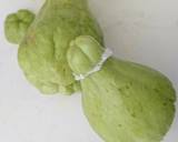 はやとうりの塩昆布和え作り方1写真