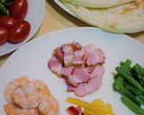 ☆Xmasに☆簡単・リース型ピザ作り方1写真