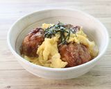 介護食　やわらか鶏から卵とじ作り方6写真