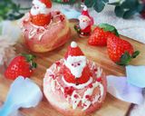 クリスマス♥イチゴとみるくの焼きドーナツ作り方5写真