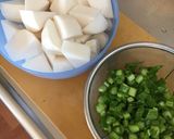 かぶの✨ふわっとろ✨鶏そぼろあんかけ作り方1写真