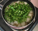 かぶの✨ふわっとろ✨鶏そぼろあんかけ作り方5写真