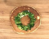 クリスマスリース★オープンパンケーキ作り方8写真